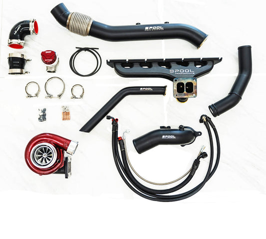 Spool Performance Billet Manifold Gen 1 B58 Top Mount Turbocharger Kit 340/440/240