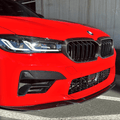CarBahn Gloss Carbon Fiber Front Grille BMW F90 M5 (2021-2023)
