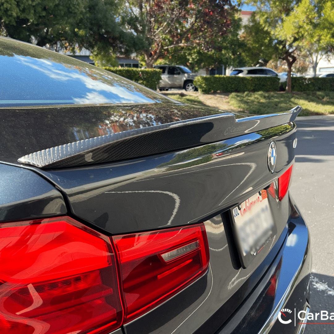 CarBahn Gloss Carbon Rear Spoiler BMW F90 M5 & M550i G30