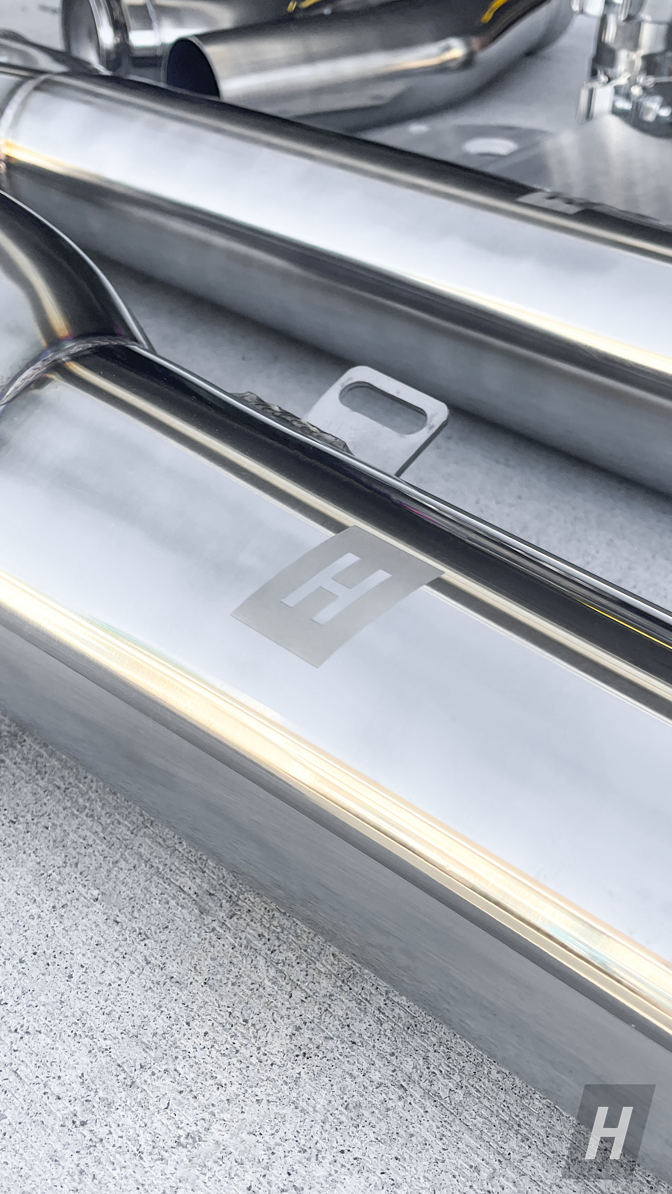 Horizon Motorsport S58 Single Midpipe w/ Extended Brace BMW G80 M3 | G82 / G83 M4