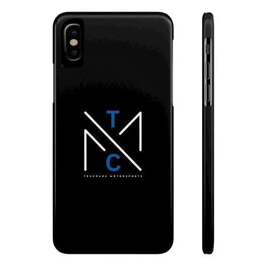 TCM Slim iPhone Case -Black All Models