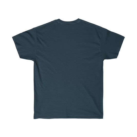 TCM Logo Heavy Cotton Tee - Blue/White