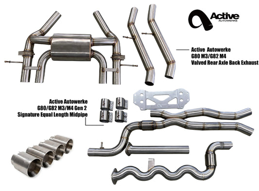 G80/G82 Exhaust Bundle Equal Length