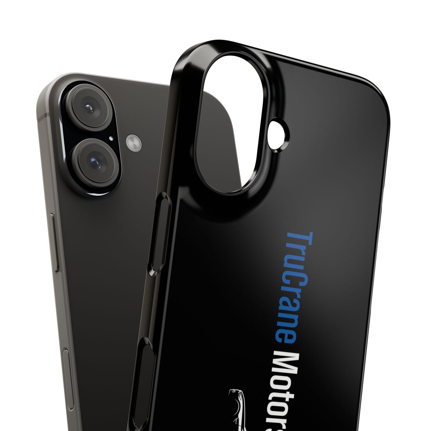 TruCrane Motorsports Slim iPhone Case -Black All Models