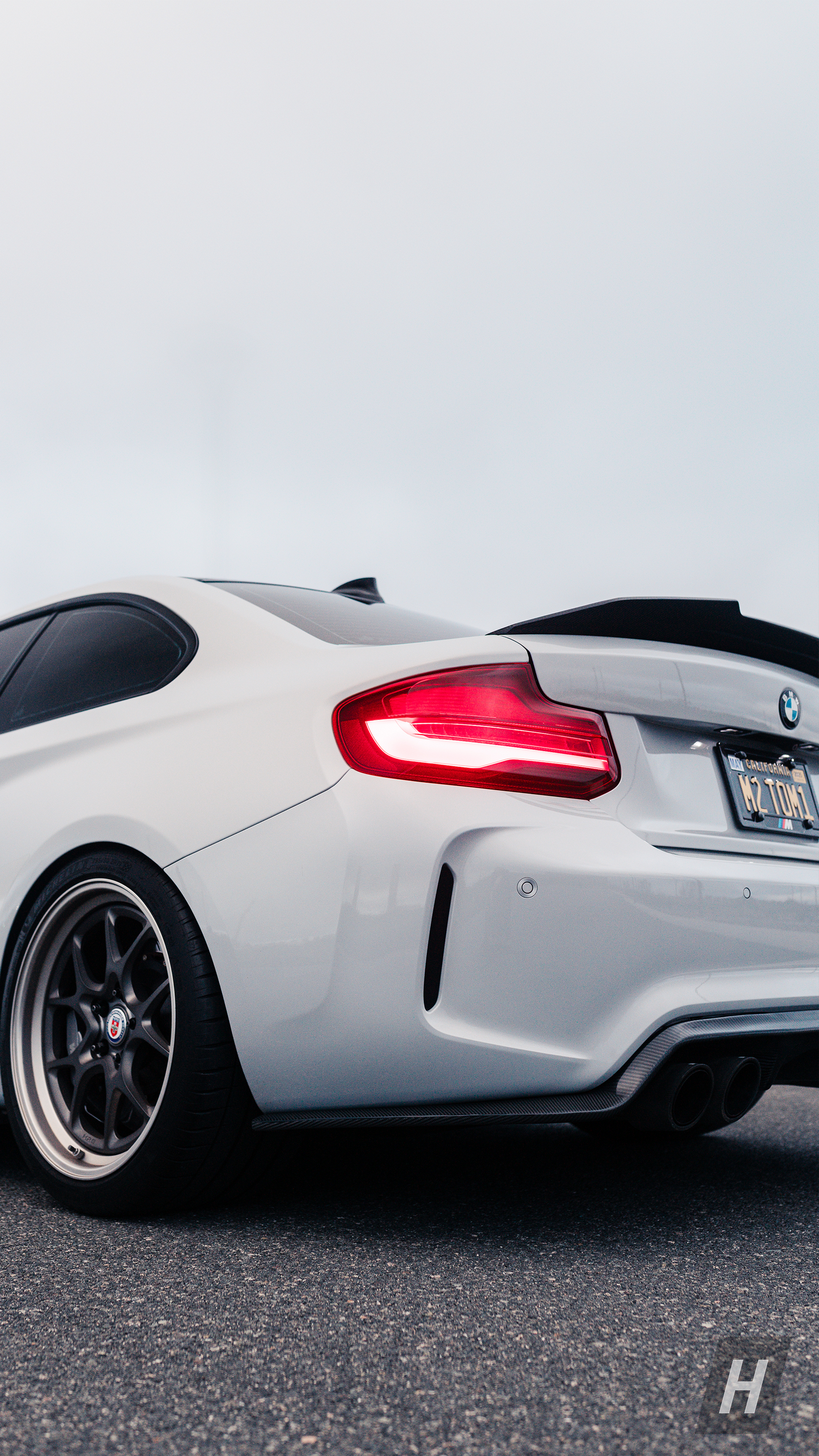 Horizon Motorsport PSM Style V2 (High Kick) Dry Carbon Fiber Trunk Lip / Spoiler BMW F87 M2 | F22 2-Series