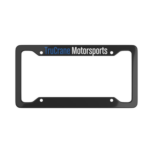 TruCrane Motorsports License Plate Frame