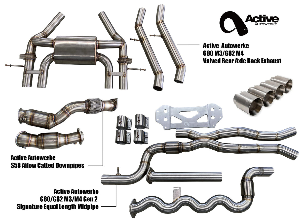 G80/G82 Exhaust Bundle AFlow Equal Length