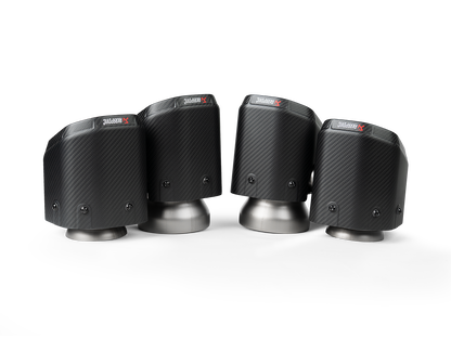 Akrapovic 2024+ BMW M5 (G90,G99) Hexagonal Carbon Fiber Tail Pipe Set