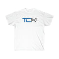 TCM Logo Heavy Cotton Tee Small Logo Front - Large Back - Blue/Black
