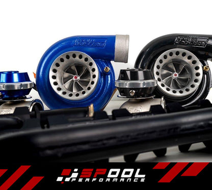 Spool Performance Billet Manifold Gen 1 B58 Top Mount Turbocharger Kit 340/440/240