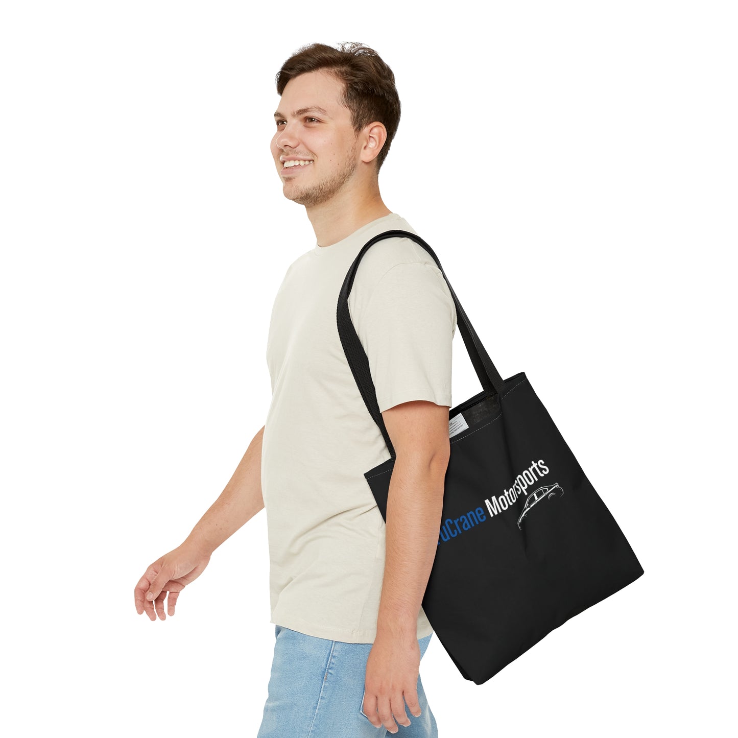 TruCrane Motorsports Tote Bag - Black