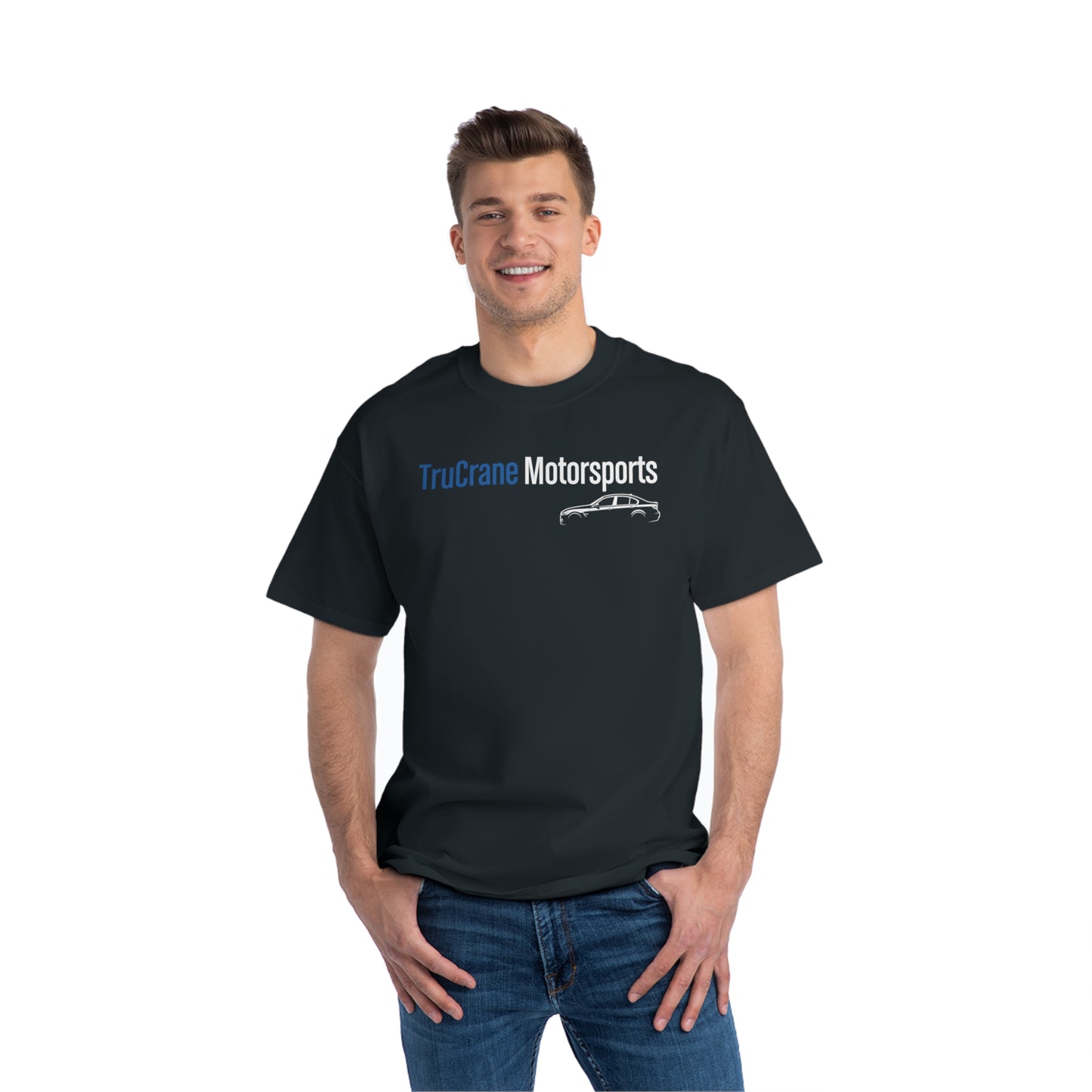 TruCrane Motorsports Hanes Beefy-T  Short-Sleeve T-Shirt