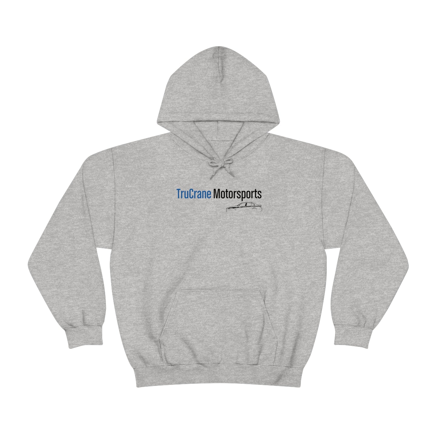 TruCrane Motorsports Unisex Heavy Blend Hooded Sweatshirt -Blue/Black