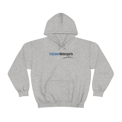 TruCrane Motorsports Unisex Heavy Blend Hooded Sweatshirt -Blue/Black