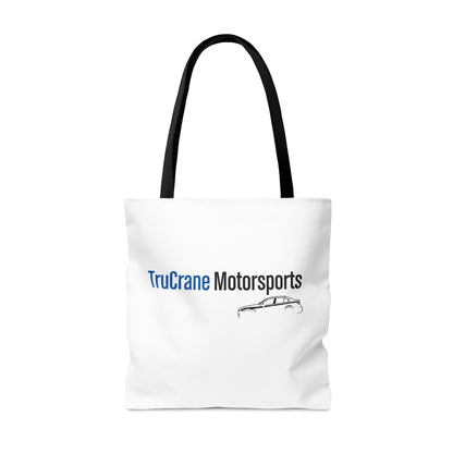 TruCrane Motorsports Tote Bag - White