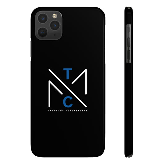 TCM Slim iPhone Case -Black All Models