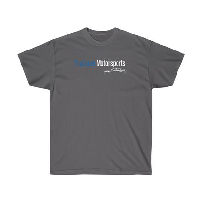 TruCrane Motorsports Heavy Cotton Tee - Blue/White