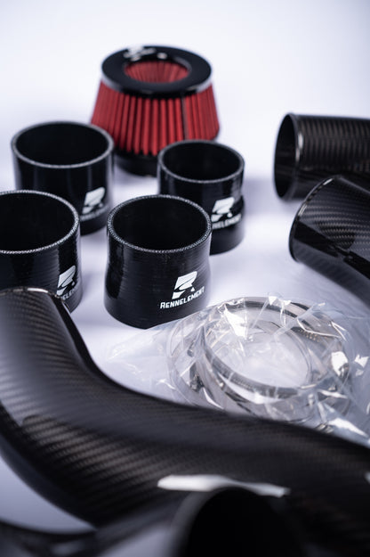 RENNELEMENT Dry Carbon Fiber Front Mount Intake BMW G90/G99 M5 S68