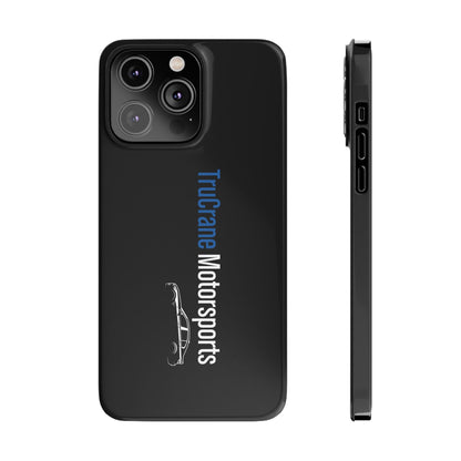 TruCrane Motorsports Slim iPhone Case -Black All Models