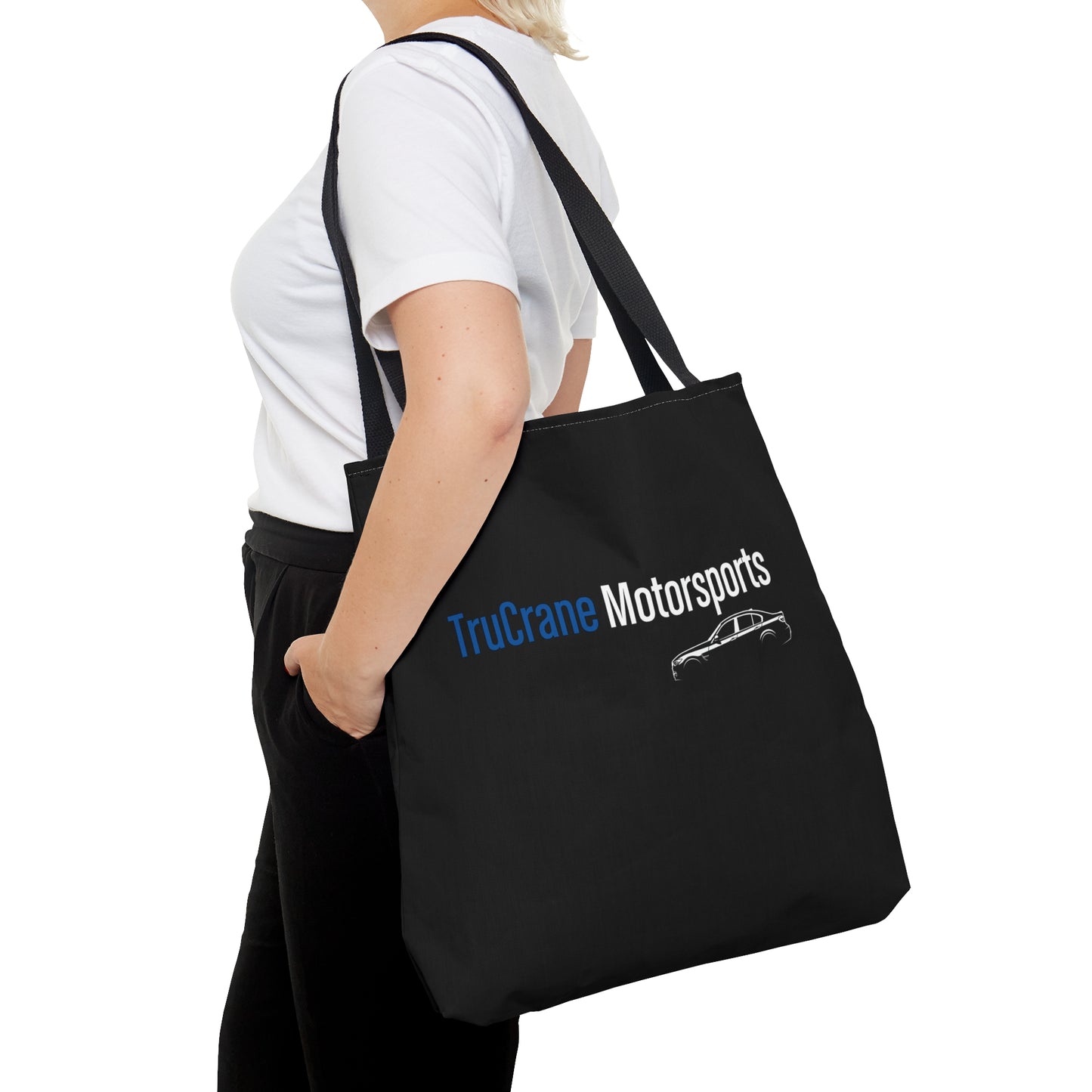 TruCrane Motorsports Tote Bag - Black