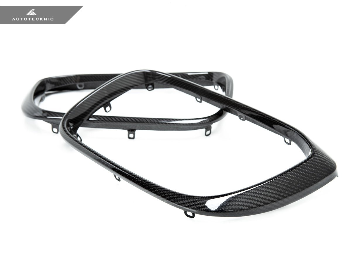 AutoTecknic Replacement Dry Carbon Grille Surround Set - G01 X3 | G02 X4 Pre-LCI