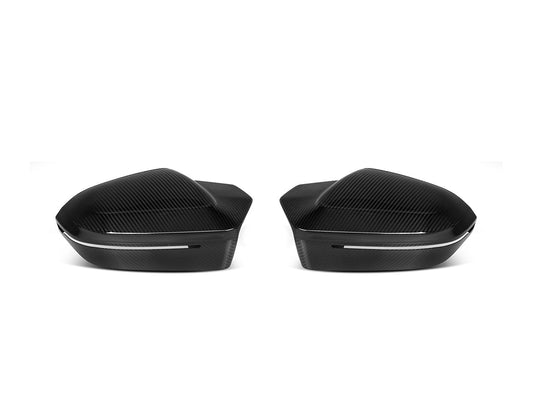 AutoTecknic M-Inspired Dry Carbon Mirror Cap Set - G60 5-Series | G70 7-Series