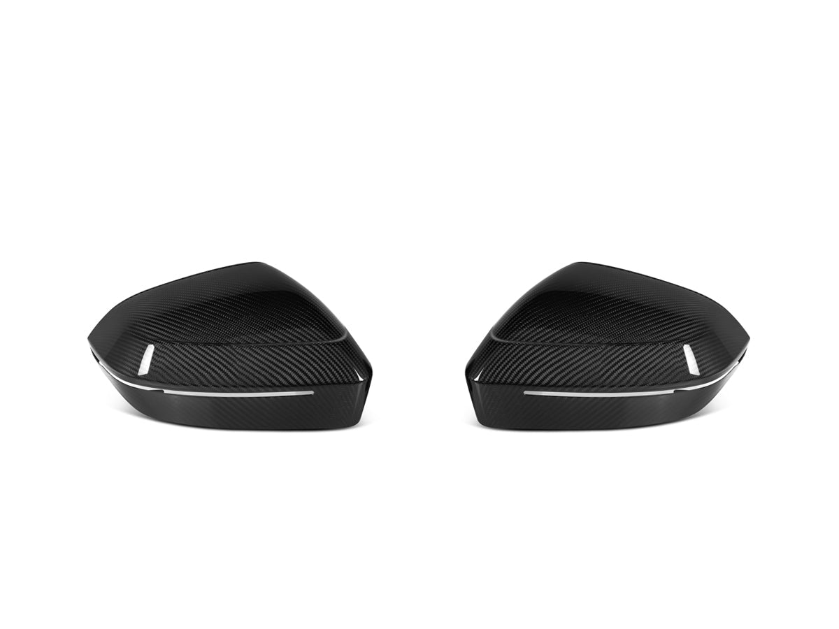 AutoTecknic Dry Carbon Fiber Mirror Cap Set - G60 5-Series | G70 7-Series
