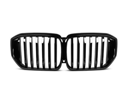 AutoTecknic Gloss Black Front Grille - G05 X5 LCI