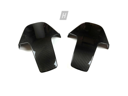 Horizon Motorsport Performance V1 Dry Carbon Fiber Upper Seat Covers BMW G80 M3 | G82 / G83 M4