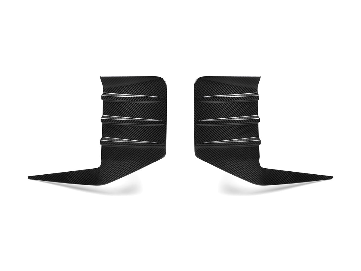 AutoTecknic Dry Carbon Rear Bumper Trim Set - G87 M2