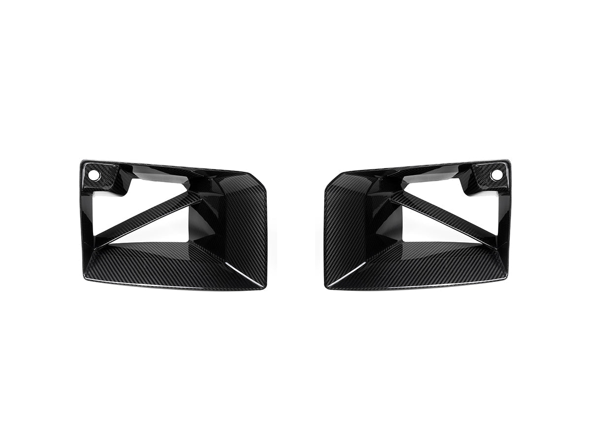 AutoTecknic Dry Carbon Front Bumper Lower Vent Set - G87 M2