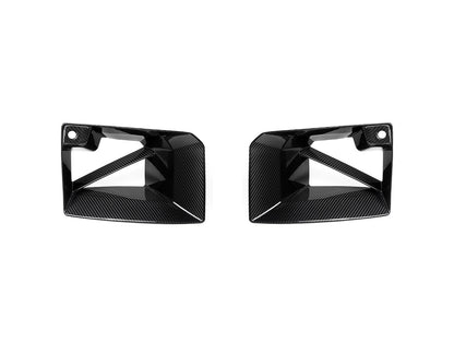 AutoTecknic Dry Carbon Front Bumper Lower Vent Set - G87 M2