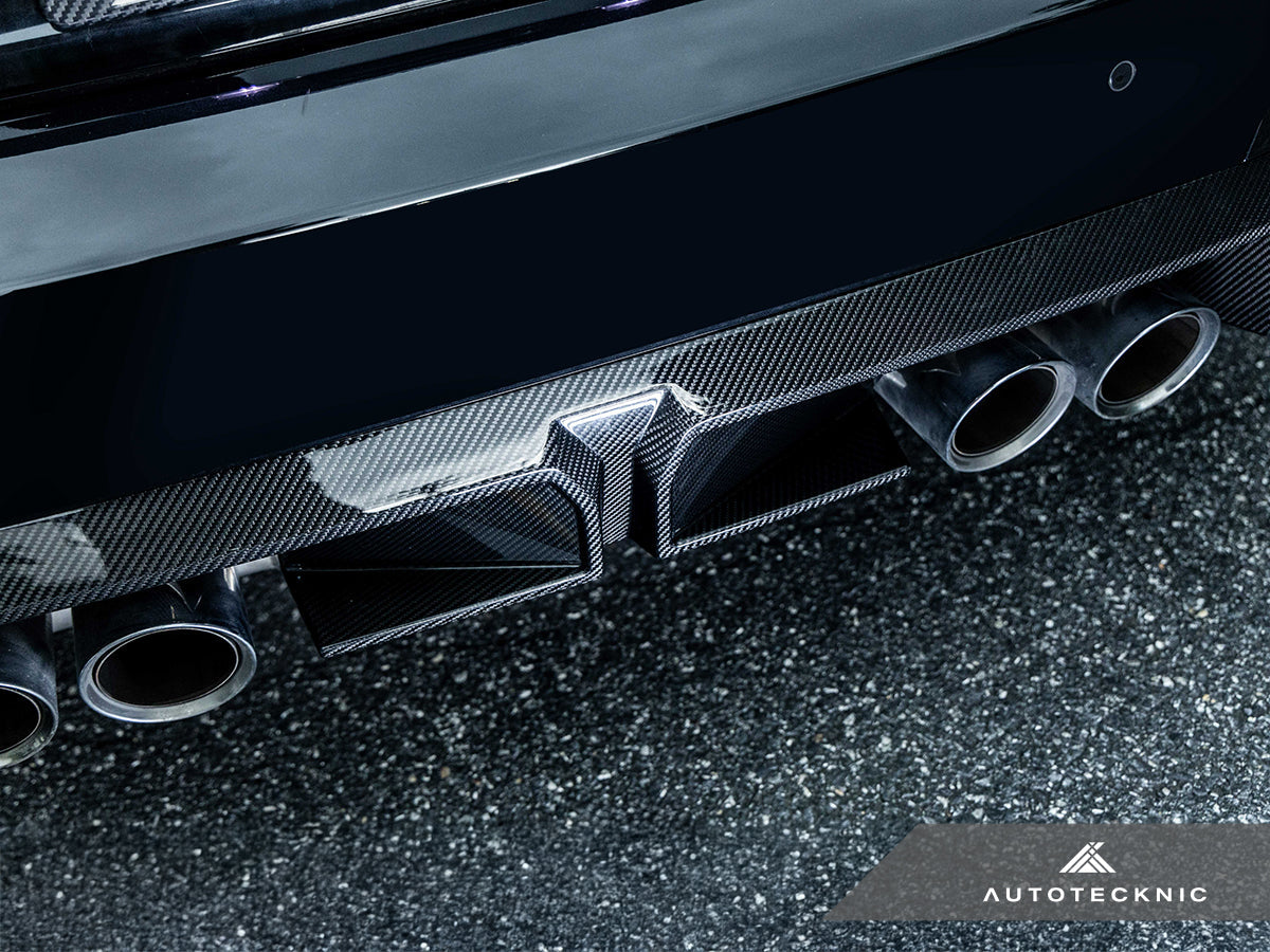 AutoTecknic Dry Carbon Circuit Sport Rear Diffuser BMW G87 M2