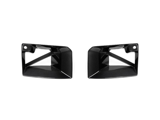 AutoTecknic Dry Carbon Front Bumper Lower Vent Set - G87 M2