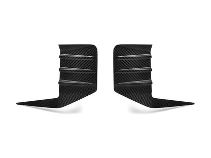 AutoTecknic Dry Carbon Rear Bumper Trim Set - G87 M2