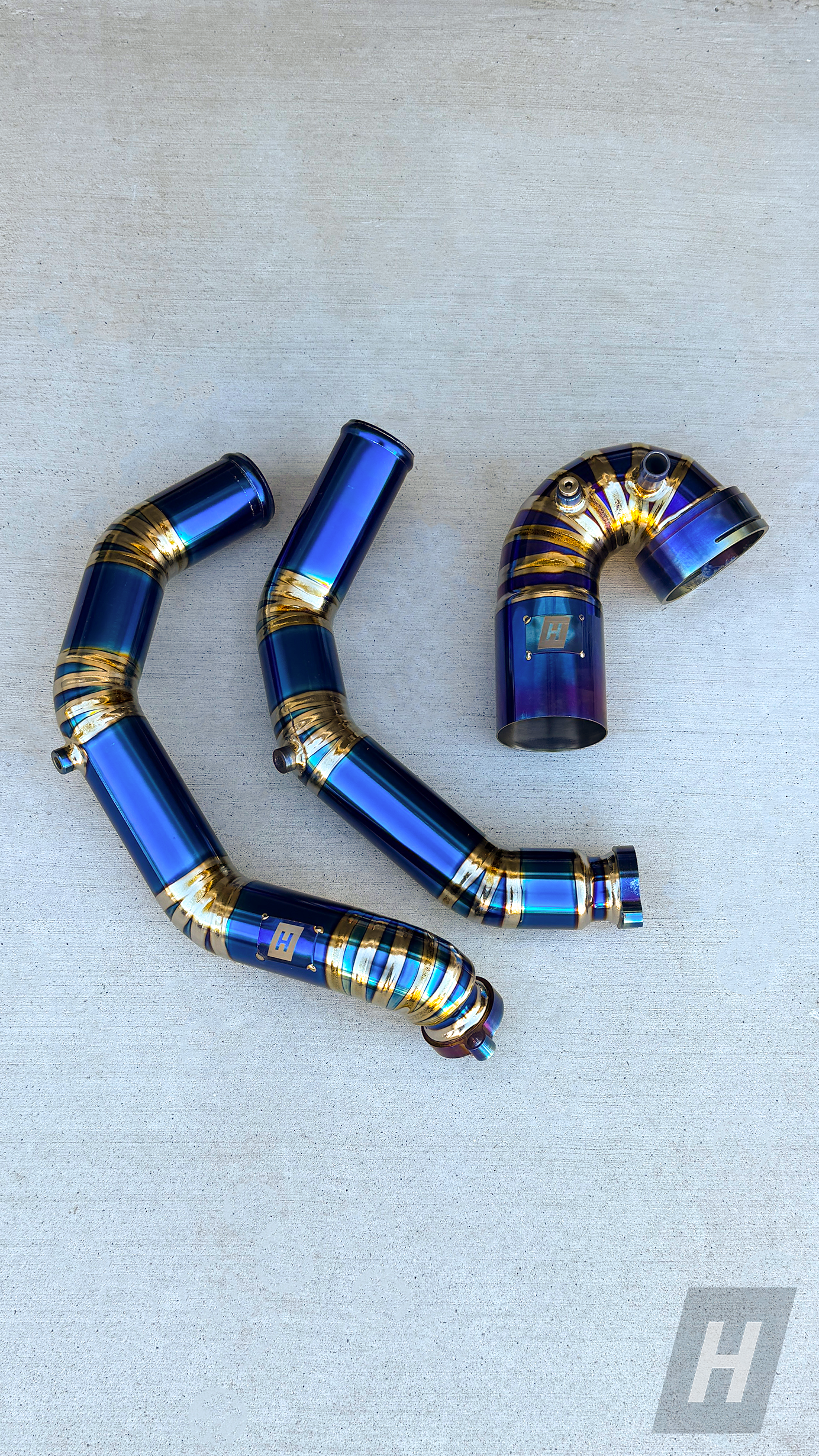 Horizon Motorsport Titanium S55 Charge Pipe Upgrade Kit BMW F80 M3 | F82 / F83 M4 | F87 M2C