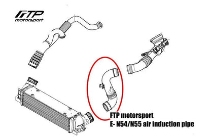 FTP Air Induction Pipe/ Small Charge Pipe BMW N55 E8x E9x