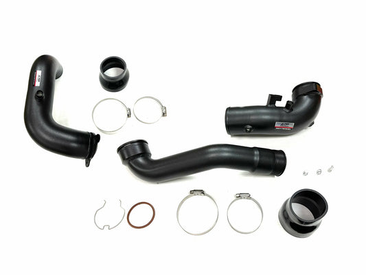 FTP Charge Pipe / Turbo Inlet Combo Set Black BMW B58 Gen3 G70/G60 X5/X6/X7 LCI