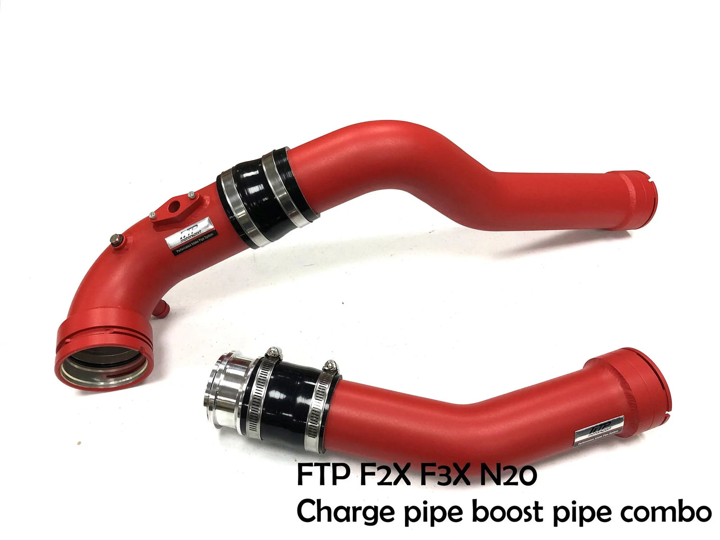 FTP Charge Pipe and Boost Pipe Kit Red BMW N20/N26 F2x/F3x