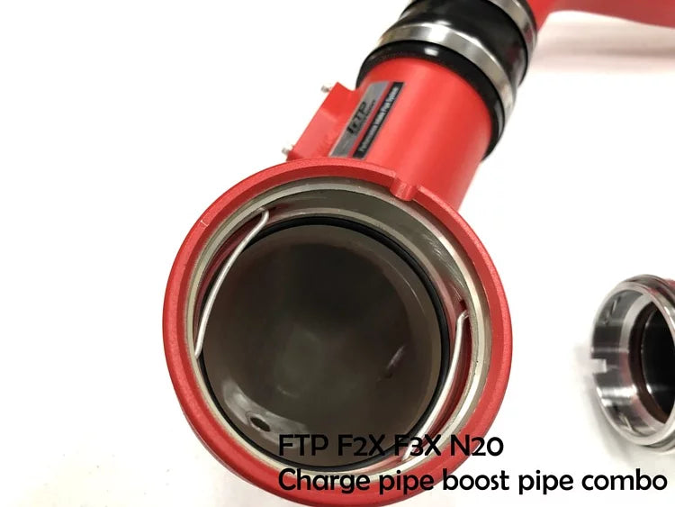 FTP Charge Pipe and Boost Pipe Kit Red BMW N20/N26 F2x/F3x