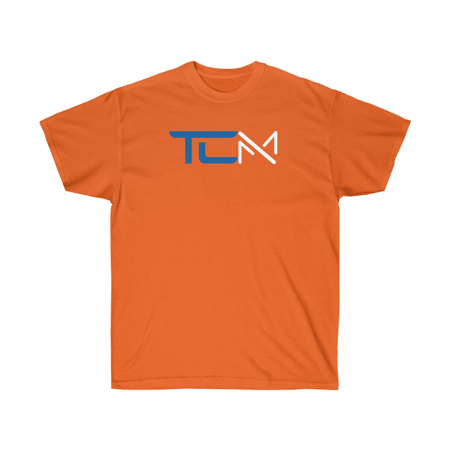 TCM Logo Heavy Cotton Tee - Blue/White