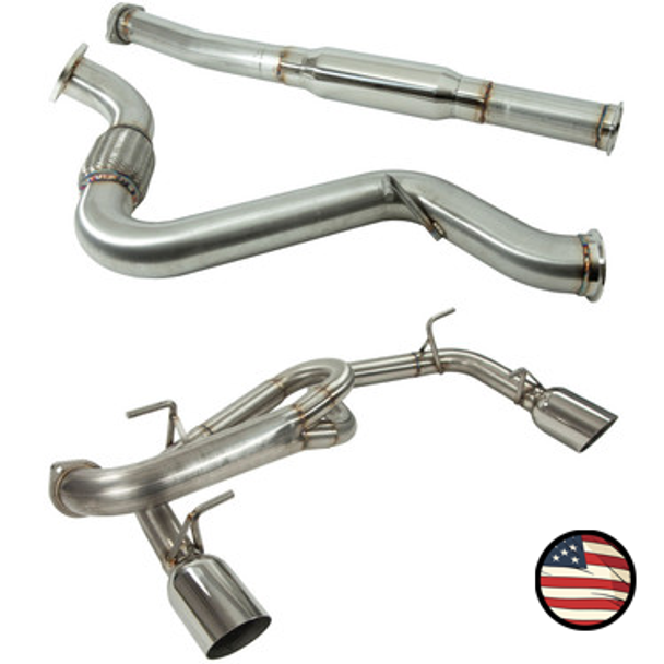 Nameless Catback Exhaust 3" Piping Scion FRS Subaru BRZ 2013-2016