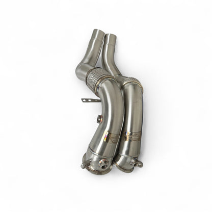Palenon Performance BMW N63R/N63B Catless Race Downpipes - M550i, 750i, M850i, X5, X6, X7