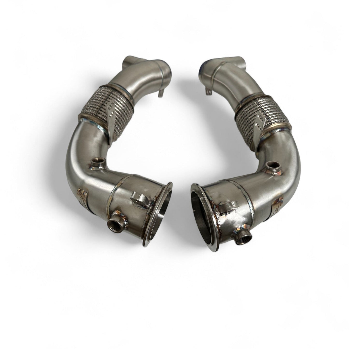 Palenon Performance BMW N63R/N63B Catless Race Downpipes - M550i, 750i, M850i, X5, X6, X7