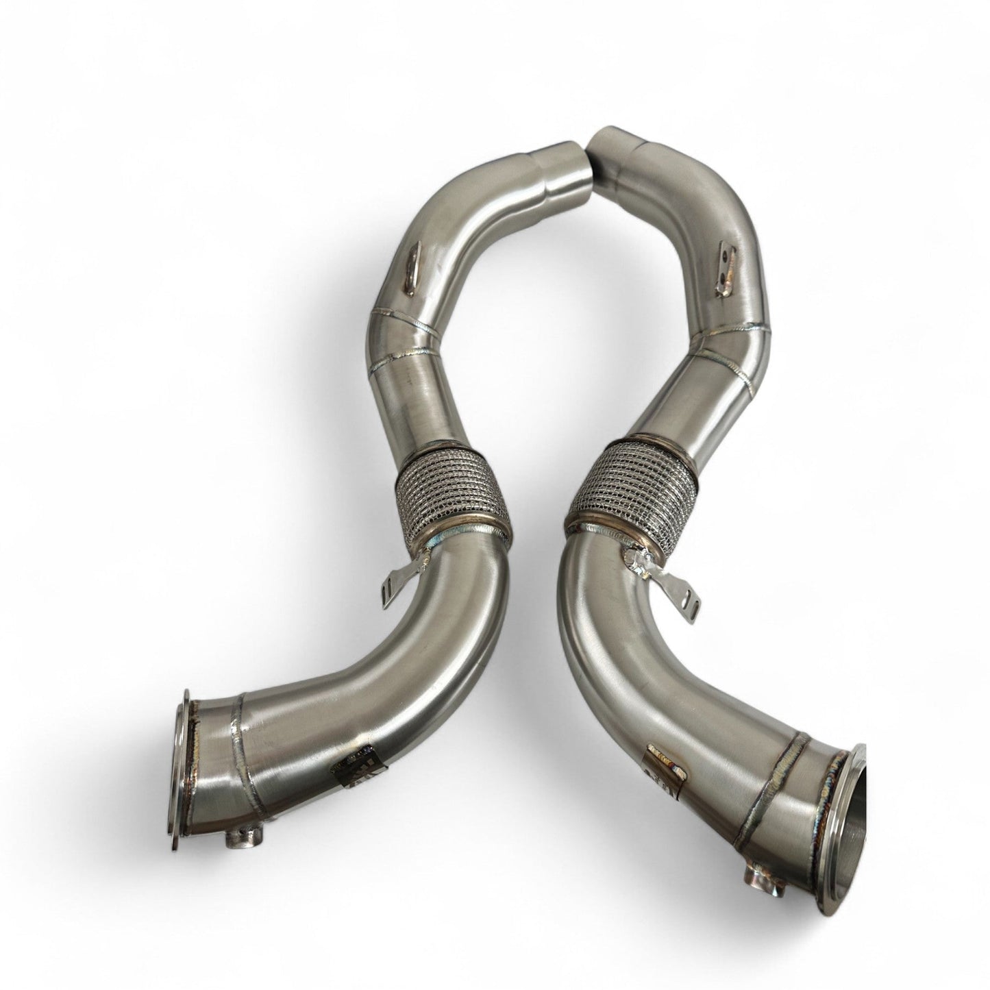 Palenon Performance BMW N63R/N63B Catless Race Downpipes - M550i, 750i, M850i, X5, X6, X7