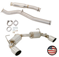 Nameless Catback Exhaust 5" Muffler Toyota GR86 Subaru BRZ 2022+