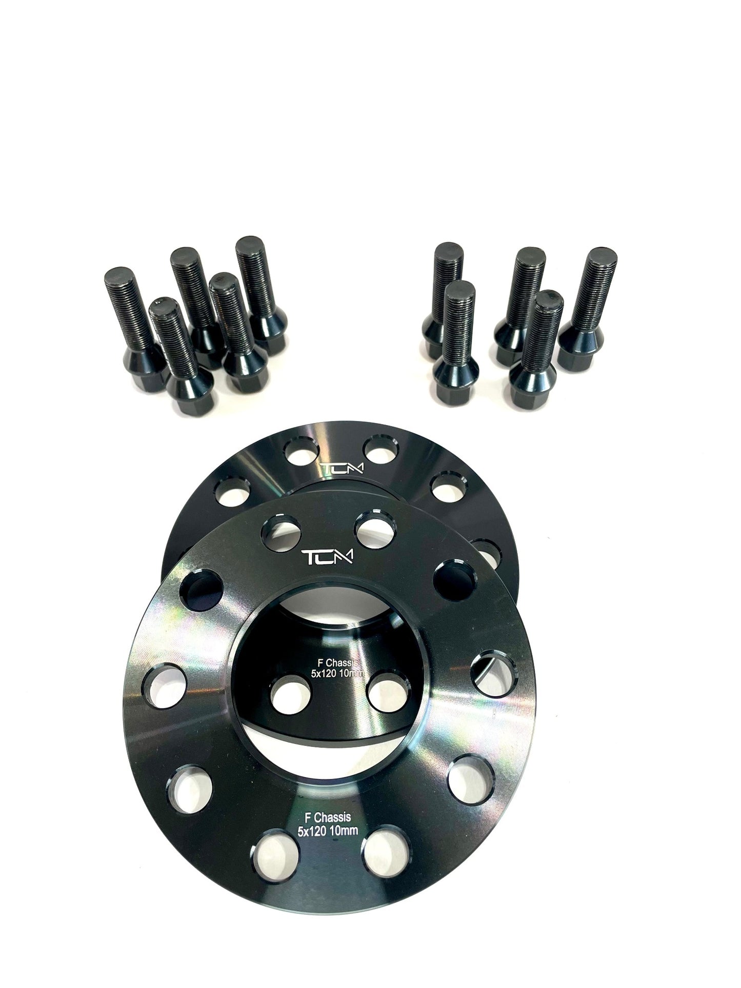 TCM Wheel Spacers w/10 Bolts - F Chassis BMW