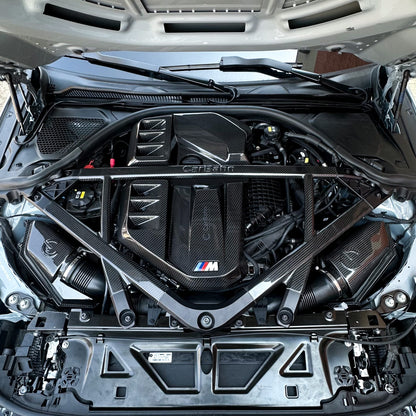 CarBahn CSL Style Carbon Fiber 5-Point Strut Brace | BMW M2/M3/M4 G80 G82 G83 G87