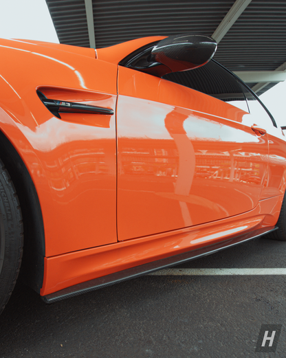 Horizon Motorsport Performance V1 Carbon Fiber Side Extensions BMW E92 M3