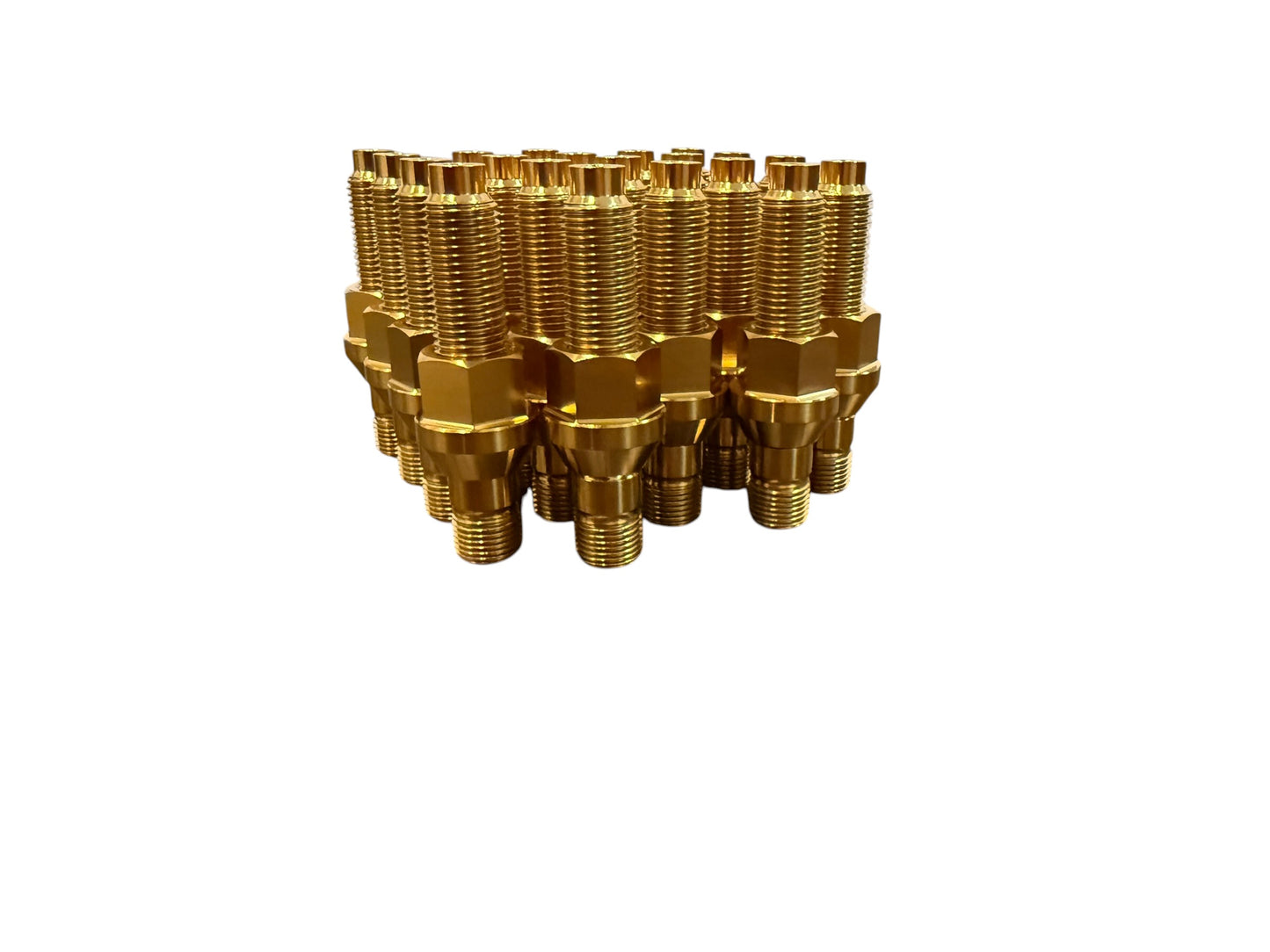 TCM M14x1.5 Titanium Wheel Stud Kit w/PVD Coating